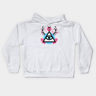 Illuminati Deer Kids Hoodie